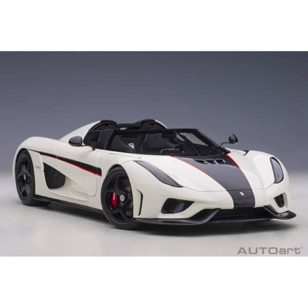 autoart - 1:18 koenigsegg regera (arctic white/carbon)
