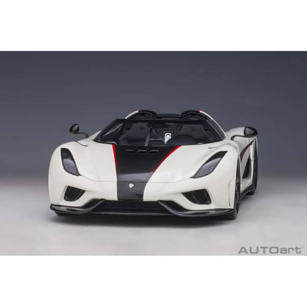 autoart - 1:18 koenigsegg regera (arctic white/carbon)