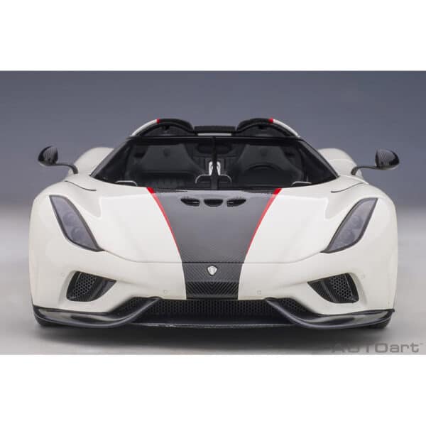 autoart - 1:18 koenigsegg regera (arctic white/carbon)