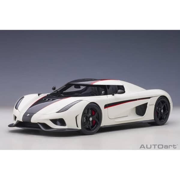 autoart - 1:18 koenigsegg regera (arctic white/carbon)