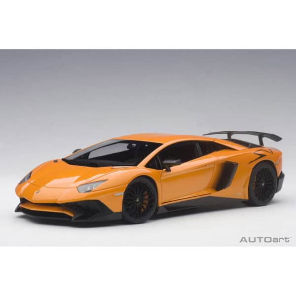 autoart - 1:18 lamborghini aventador lp750-4 sv (arancio atlas)