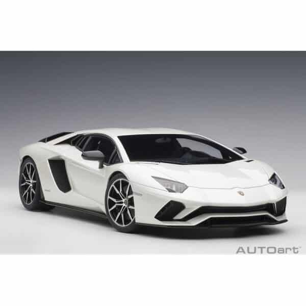 autoart - 1:18 lamborghini aventador s (balloon white)