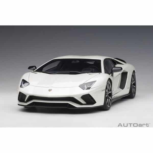 autoart - 1:18 lamborghini aventador s (balloon white)