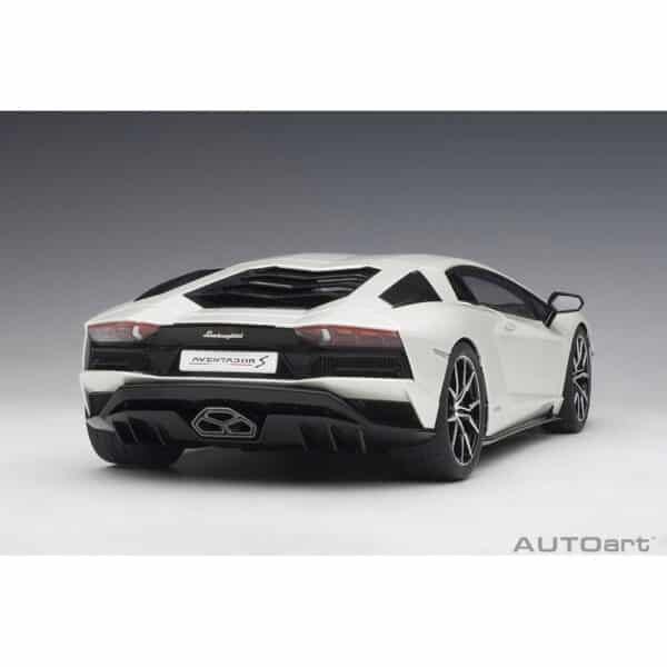 autoart - 1:18 lamborghini aventador s (balloon white)