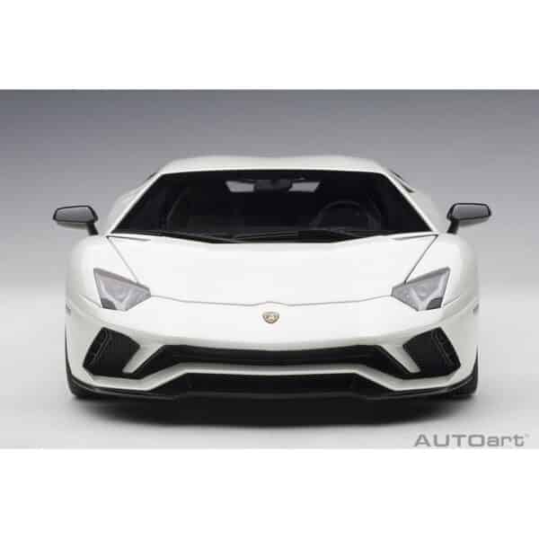 autoart - 1:18 lamborghini aventador s (balloon white)