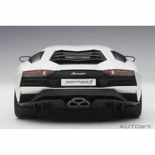 autoart - 1:18 lamborghini aventador s (balloon white)