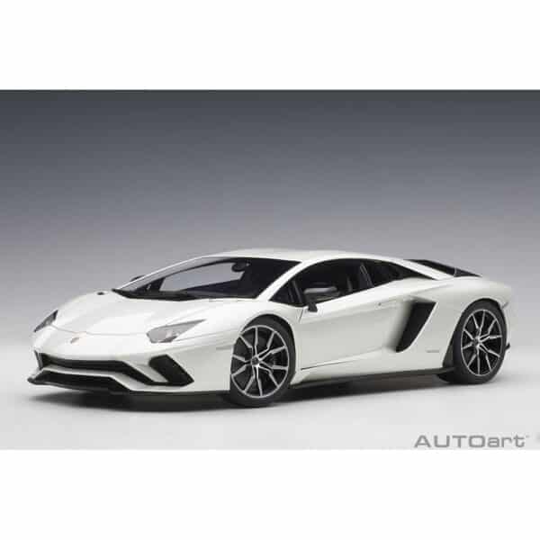 autoart - 1:18 lamborghini aventador s (balloon white)