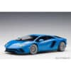 autoart - 1:18 lamborghini aventador s (blu nila)