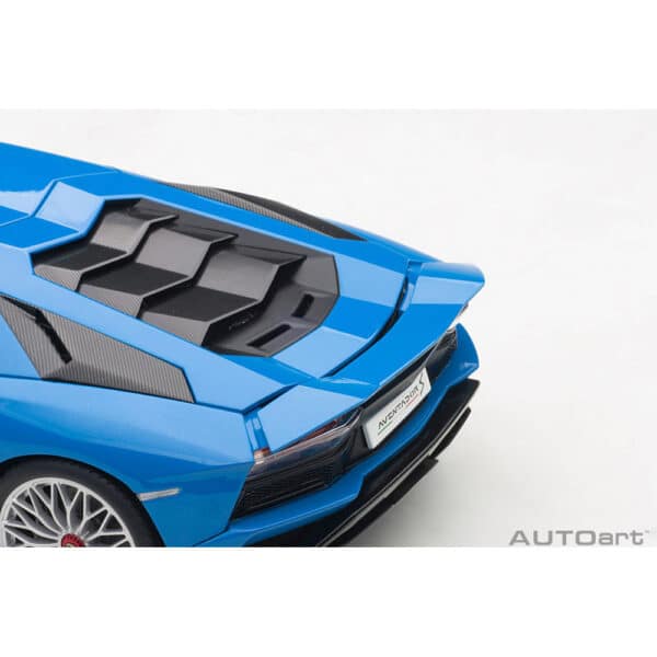 autoart - 1:18 lamborghini aventador s (blu nila)