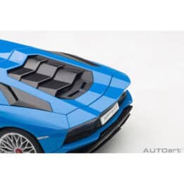 autoart - 1:18 lamborghini aventador s (blu nila)