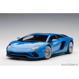 autoart - 1:18 lamborghini aventador s (blu nila)