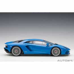 autoart - 1:18 lamborghini aventador s (blu nila)