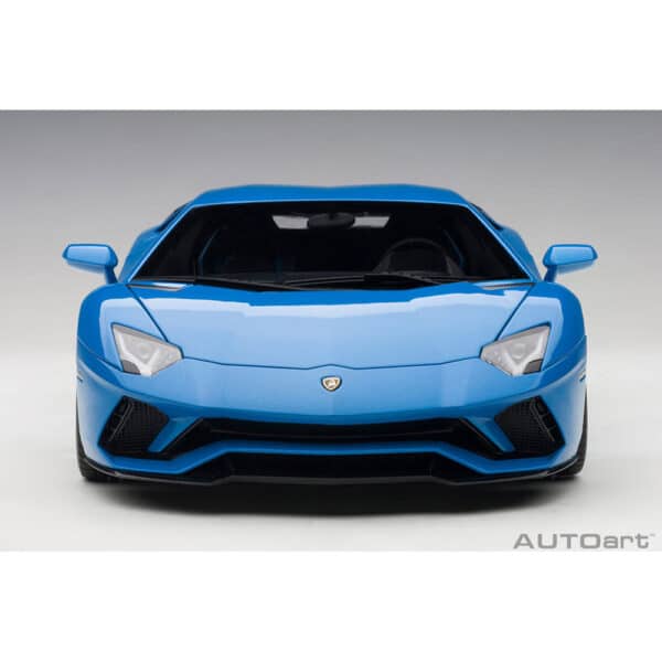 autoart - 1:18 lamborghini aventador s (blu nila)