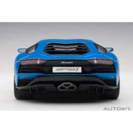 autoart - 1:18 lamborghini aventador s (blu nila)