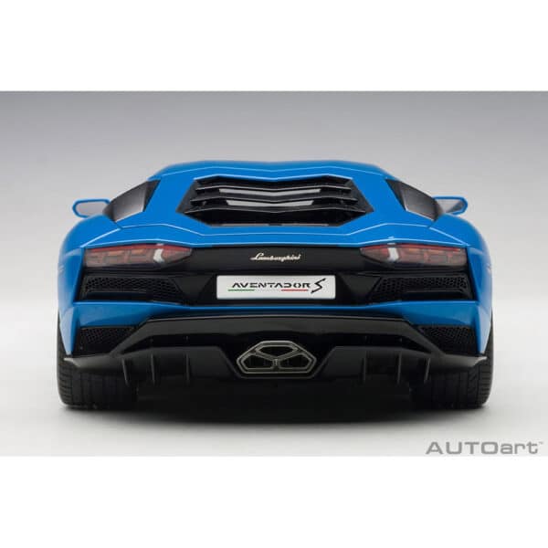 autoart - 1:18 lamborghini aventador s (blu nila)