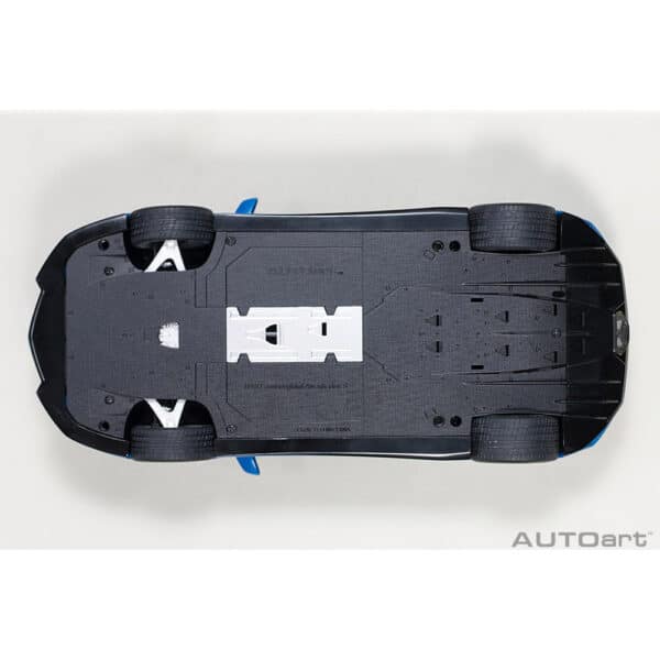 autoart - 1:18 lamborghini aventador s (blu nila)