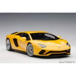 autoart - 1:18 lamborghini aventador s (new giallo orion)