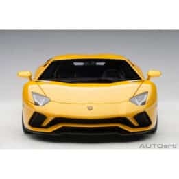 autoart - 1:18 lamborghini aventador s (new giallo orion)