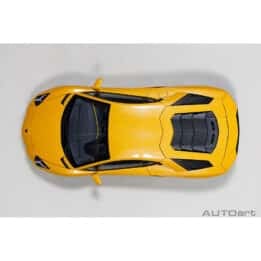 autoart - 1:18 lamborghini aventador s (new giallo orion)