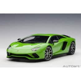 autoart - 1:18 lamborghini aventador s (verde mantis)