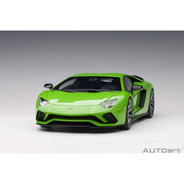 autoart - 1:18 lamborghini aventador s (verde mantis)