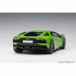 autoart - 1:18 lamborghini aventador s (verde mantis)