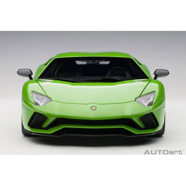 autoart - 1:18 lamborghini aventador s (verde mantis)