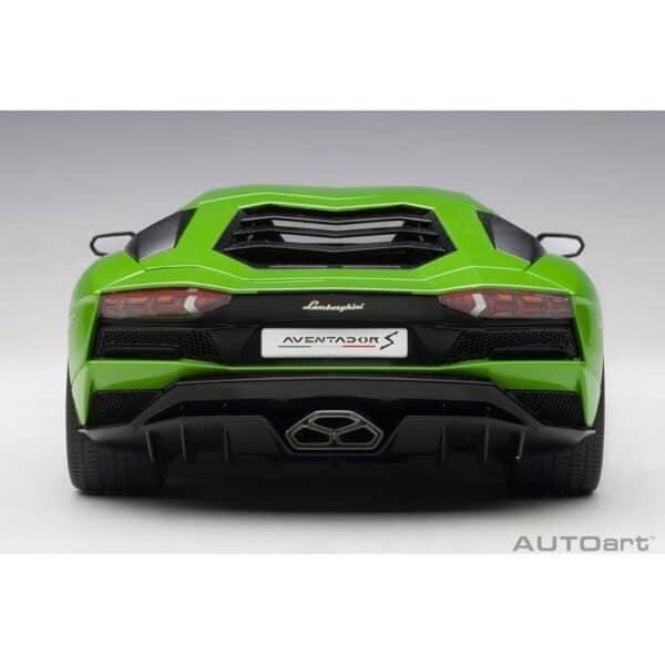 autoart - 1:18 lamborghini aventador s (verde mantis)