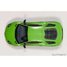 autoart - 1:18 lamborghini aventador s (verde mantis)