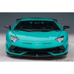 autoart - 1:18 lamborghini aventador svj (blu glauco)