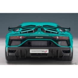autoart - 1:18 lamborghini aventador svj (blu glauco)