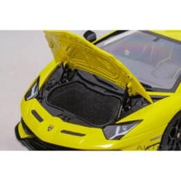 autoart - 1:18 lamborghini aventador svj (giallo tenerife)