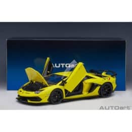 autoart - 1:18 lamborghini aventador svj (giallo tenerife)