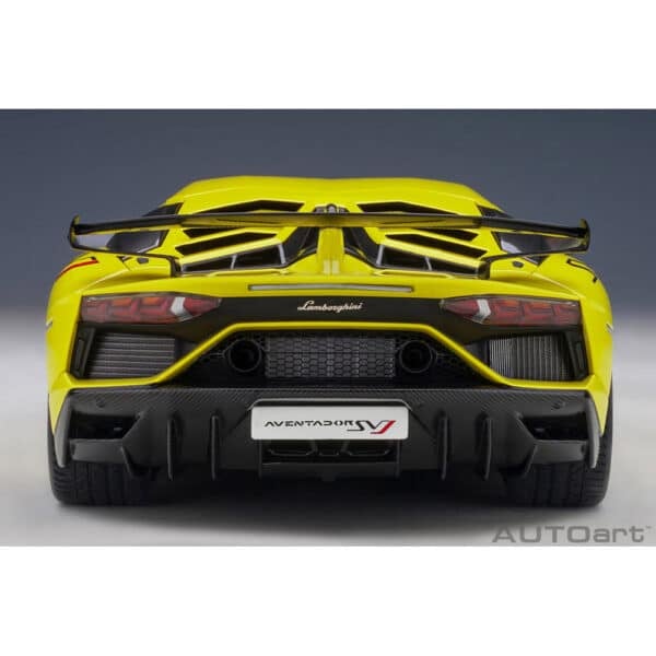 autoart - 1:18 lamborghini aventador svj (giallo tenerife)