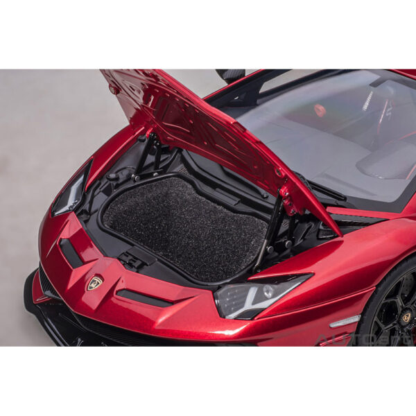 autoart - 1:18 lamborghini aventador svj (rosso efesto)