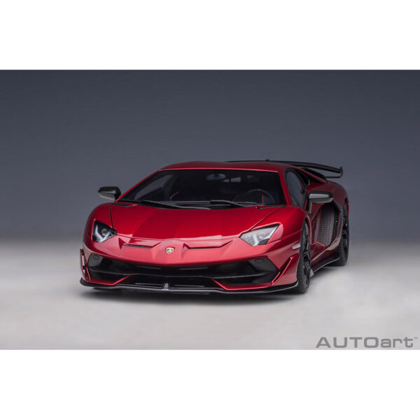 autoart - 1:18 lamborghini aventador svj (rosso efesto)