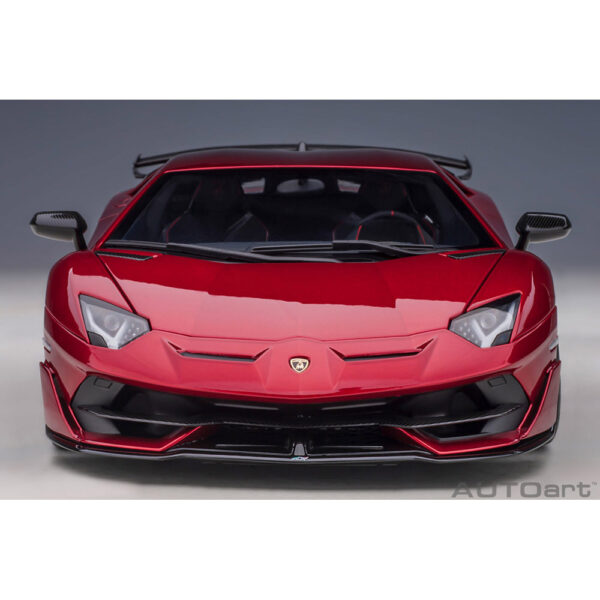 autoart - 1:18 lamborghini aventador svj (rosso efesto)