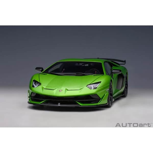 autoart - 1:18 lamborghini aventador svj (verde alceo)