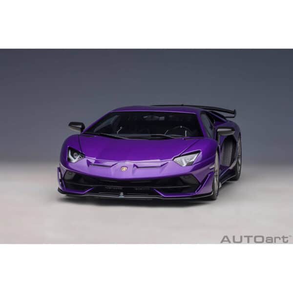 autoart - 1:18 lamborghini aventador svj (viola pasifae)