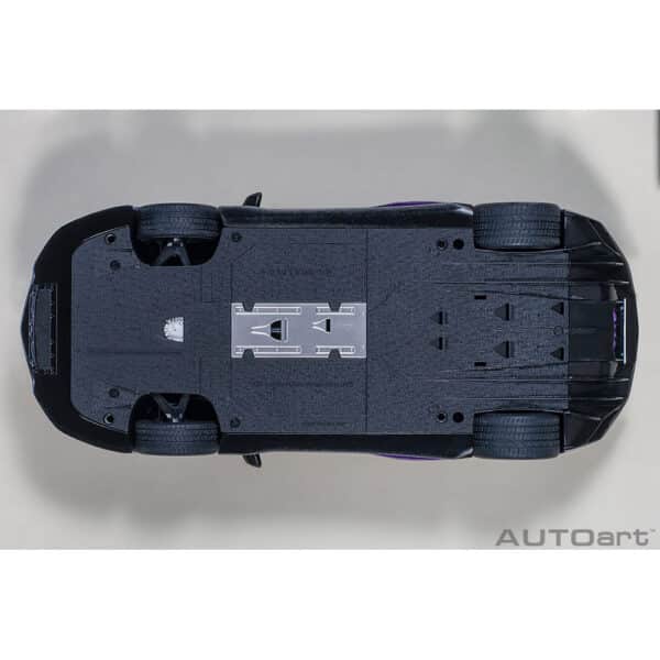 autoart - 1:18 lamborghini aventador svj (viola pasifae)