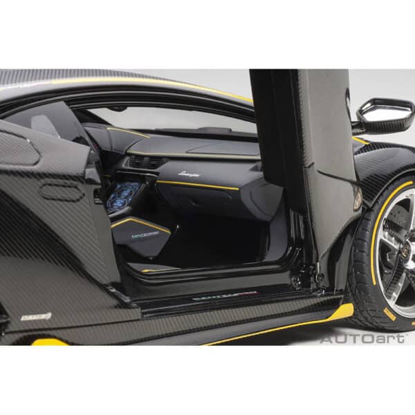 autoart - 1:18 lamborghini centenario (carbon)