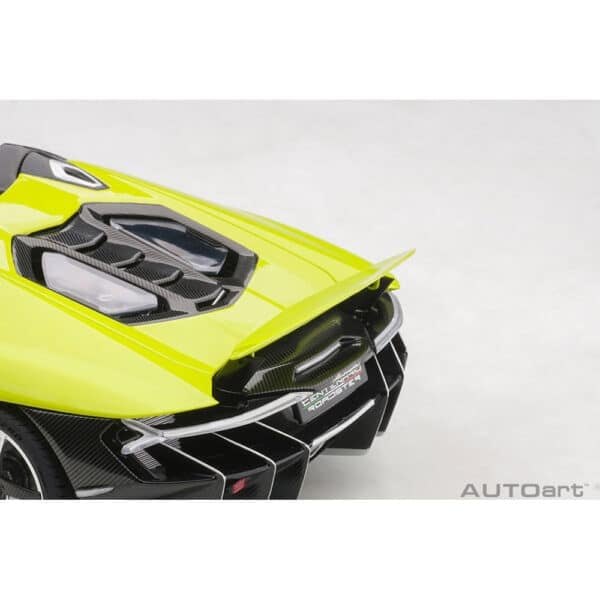 autoart - 1:18 lamborghini centenario roadster (verde scandal)
