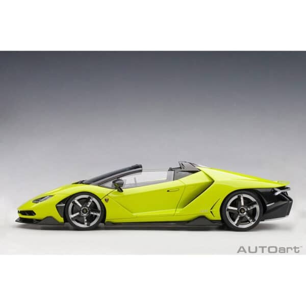 autoart - 1:18 lamborghini centenario roadster (verde scandal)