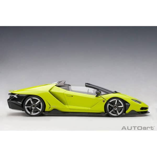 autoart - 1:18 lamborghini centenario roadster (verde scandal)