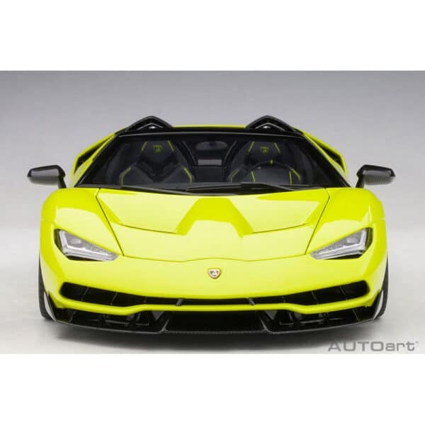 autoart - 1:18 lamborghini centenario roadster (verde scandal)