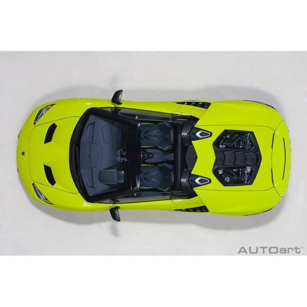 autoart - 1:18 lamborghini centenario roadster (verde scandal)