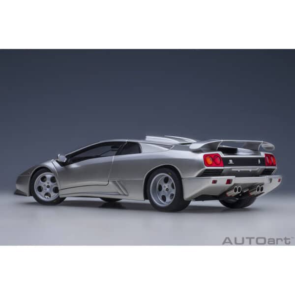 autoart - 1:18 lamborghini diablo se jota (titanio)