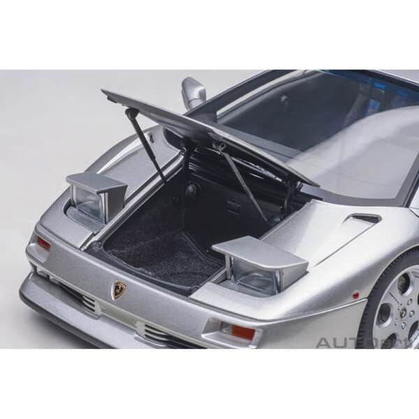 autoart - 1:18 lamborghini diablo se jota (titanio)