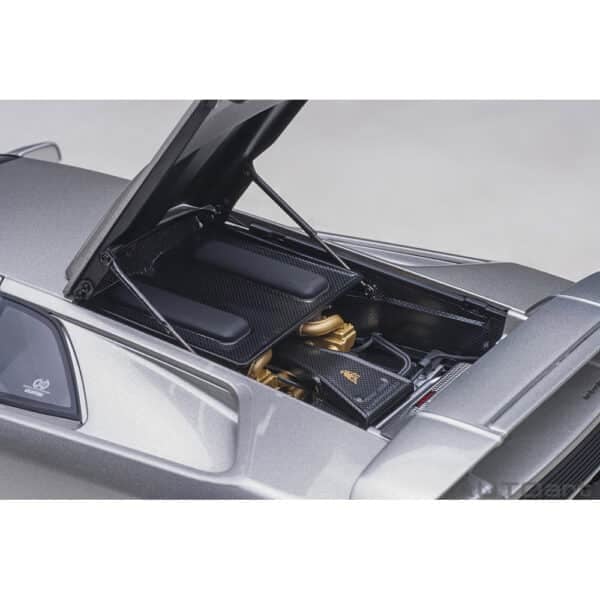 autoart - 1:18 lamborghini diablo se jota (titanio)