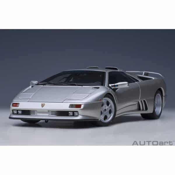 autoart - 1:18 lamborghini diablo se jota (titanio)